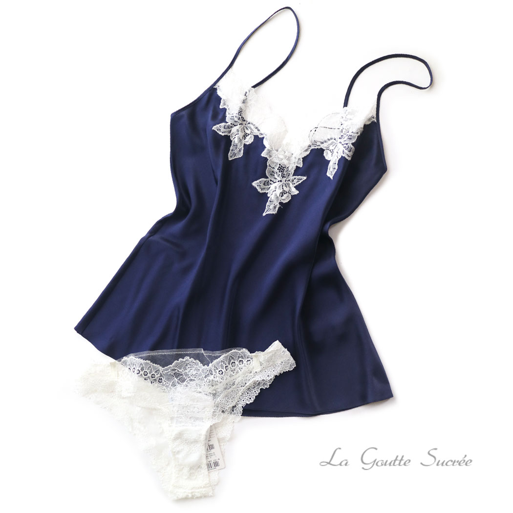 Luna di Seta ルナディセタ* Lace Seduction* シルクキャミソール